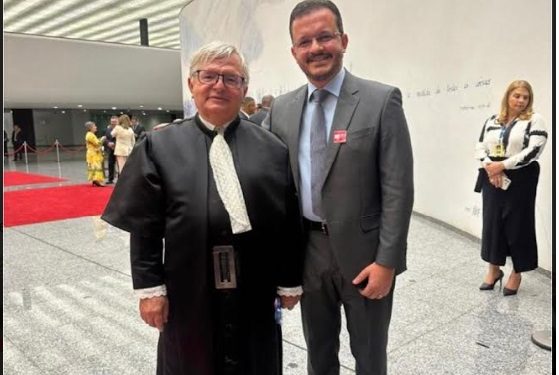 Thiago Leite participa da posse do ministro Herman Benjamin, primeiro paraibano a assumir a presidência do STJ