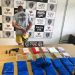 Ficco prende homem no Valentina com 23 kg de crack, cocaína e skank, pistola, 22 munições e celulares