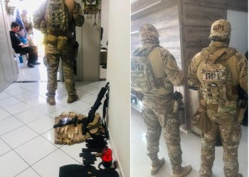 PF prende 2 pessoas e cumpre 22 mandados em operação contra aliciamento violento de eleitores em São Bento