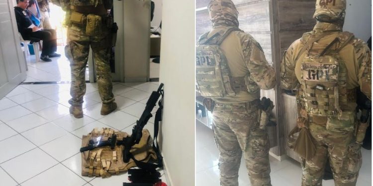 PF prende 2 pessoas e cumpre 22 mandados em operação contra aliciamento violento de eleitores em São Bento