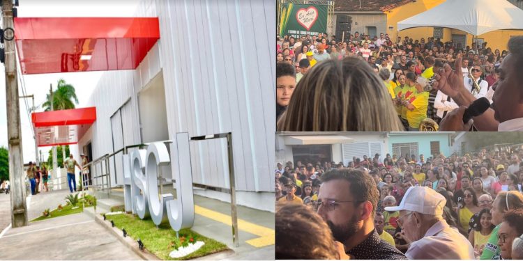Prefeito Antônio Gomes entrega maior obra na história de Mari, o Hospital SCJ, que já está atendendo a população