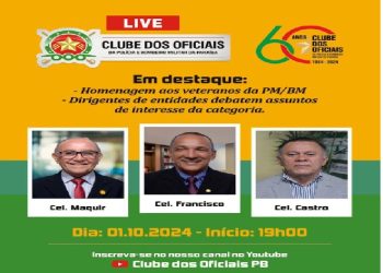 VEJA OS GANHADORES- Em “Live”, Clube, Caixa e AssinPM sorteiam brindes para policiais e bombeiros militares