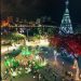 Cícero e Léo destacam beleza da decoração natalina na Capital, com árvore gigante e neve artificial na Lagoa