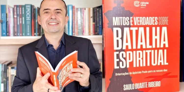 Pastor Saulo Ribeiro lança seu 7º livro : “Mitos e verdades sobre batalha espiritual