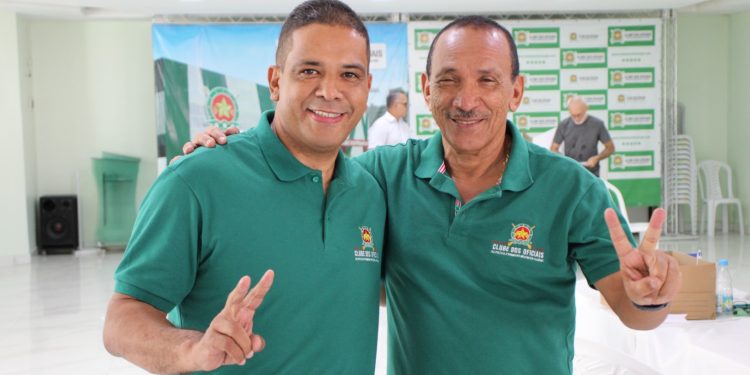 Chapa 1, do coronel Francisco e major Jaerson, vence eleições no Clube dos Oficiais com 79% do votos