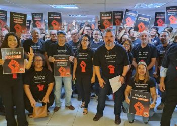 Sindifisco/PB destaca grande adesão de auditores em protesto da categoria em prol da campanha salarial