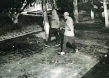 Câmeras mostram 3 bandidos que invadiram casa do prefeito Panta, arrombaram cofres e  levaram arma, iPhones e joiás