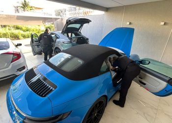 VEJA FOTOS- Operação da PF investiga digital influencers, cumpre 76 mandados de busca e apreensão e sequestro de carros de luxo