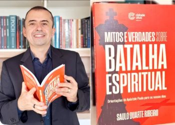 Pastor Saulo Ribeiro lança neste domingo em João Pessoa o livro : “Mitos e verdade sobre batalha espiritual”