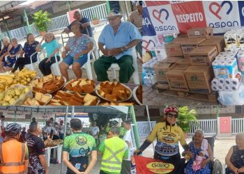 VEJA FOTOS- Enduro Bicicletas parabeniza ciclistas que participaram do Pedal Solidário em favor dos idosos da Aspan