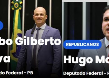 RANKING DOS POLÍTICOS- Deputados Cabo Gilberto e Hugo Mota são eleitos os melhores da Paraíba no Congresso Nacional em 2024