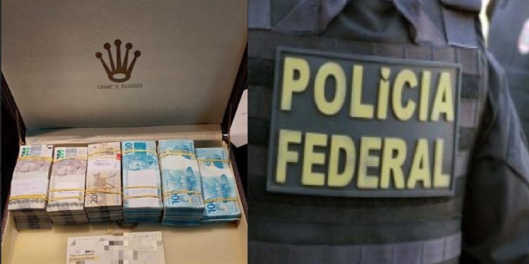 Operação da PF apreendeu pasta com R$ 420 mil nesta 3ª feira em investigação que mira crimes eleitorais na Paraíba