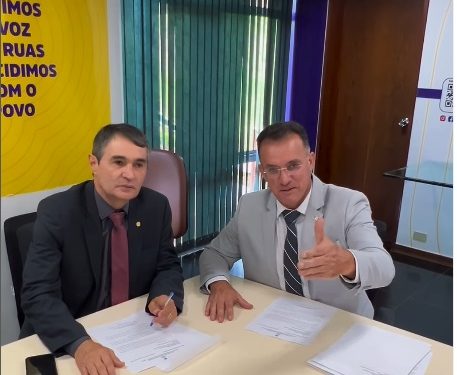 Secretário Sgt Neto se reúne com Romero Rodrigues em Brasília e pleiteia recursos para Campina Grande
