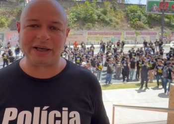 Deputado Sargento Rui participa de assembleia conjunta dos policiais e lamenta “Pior salário do país”
