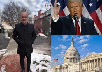 Deputado paraibano Cabo Gilberto posta vídeo em Washington, onde está para posse de Trump na presidência dos EUA