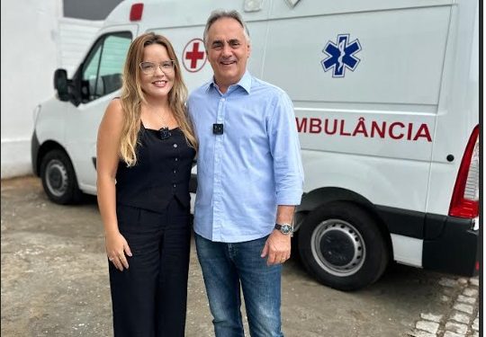 Deputado Luciano Cartaxo cumpre agenda no Sertão e entrega ambulância ao Hospital Napoleão Laureano em Sousa