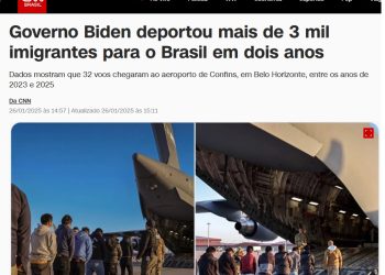 “CNN: Governo Biden deportou mais de 3 mil imigrantes em 2 anos na gestão Lula” e só agora esquerdistas criticam deportação ?