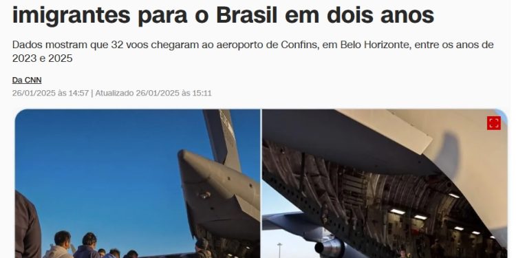 “CNN: Governo Biden deportou mais de 3 mil imigrantes em 2 anos na gestão Lula” e só agora esquerdistas criticam deportação ?
