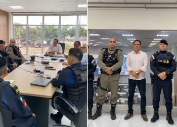 Prefeitura de Conde, através da GCM, alinha com secretário, estratégia de segurança para turistas e banhistas no litoral Sul