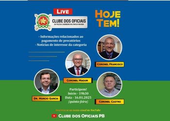 Entidades da PM e BM participam de Live para tratar de precatório e outros temas de interesse das categorias