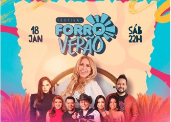 Joelma, Mastruz com Leite, Sâmya Maia e James Sousa animam o Festival Forró Verão neste sábado em Tambaú