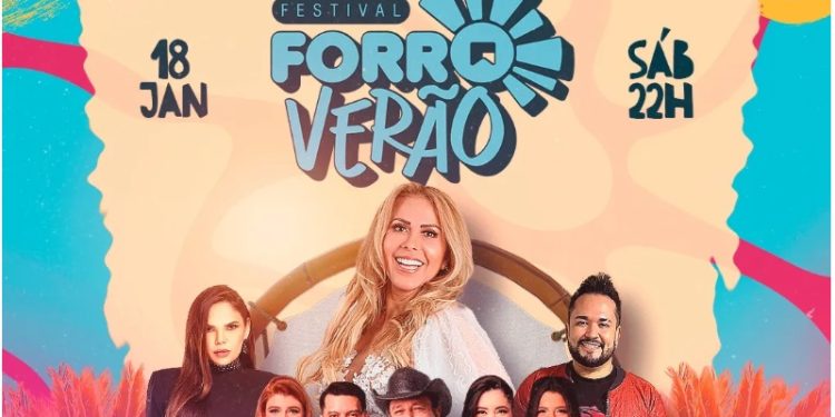 Joelma, Mastruz com Leite, Sâmya Maia e James Sousa animam o Festival Forró Verão neste sábado em Tambaú