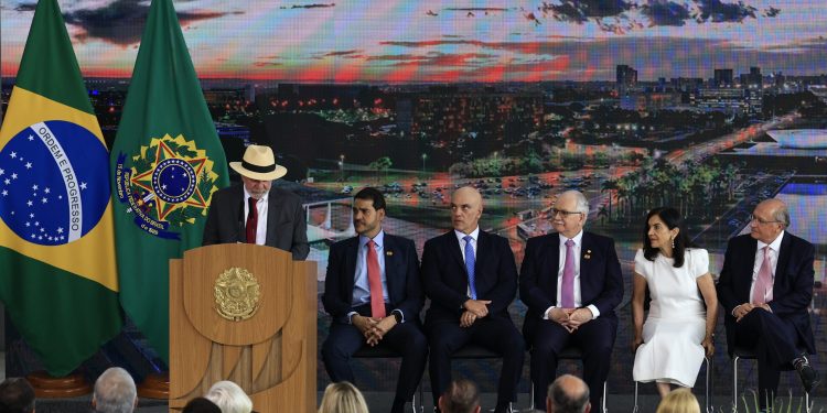 Portal do STF enfatiza participação de ministros em evento do Governo Lula sobre ataques do 8 de janeiro