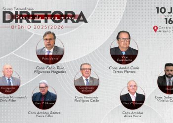 Posse de Fábio Nogueira na presidência do TCE será prestigiada pelo governador e presidente da AL e do TJ