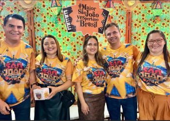 Wilson Santiago prestigia lançamento do São João Vespertino de Borborema e recebe apoio do prefeito Amancinho