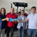 Ao lado do deputado Taciano Diniz, Veneziano entrega máquinas agrícolas no Vale do Piancó