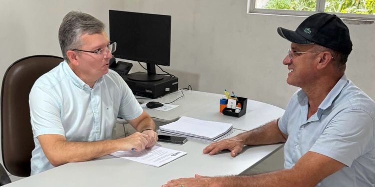Deputado Sargento Neto se reúne com secretário de Agricultura de CG e apresenta demandas da zona rural