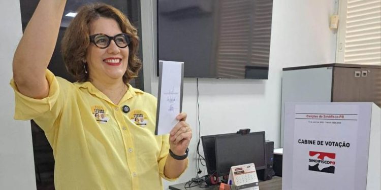 Auditora Helena Medeiros vence eleições no Sindifsco/PB e entra para a história como 1ª mulher a presidir a entidade