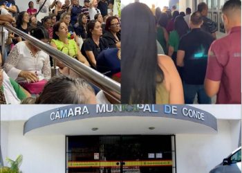 Servidores e vereadores de Conde reprovam postura do presidente da Câmara por rejeição de projeto de aumento às cateforias