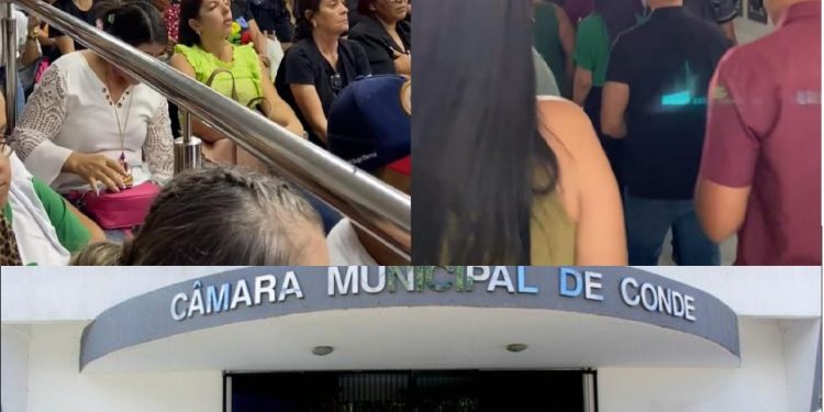 Servidores e vereadores de Conde reprovam postura do presidente da Câmara por rejeição de projeto de aumento às cateforias