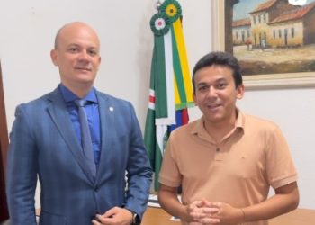 Filho de Santa Rita, deputado Cabo Gilberto, ao lado do prefeito Jackson, anuncia R$ 2,5 milhões para saúde, infraestrutura e GCM da cidade
