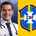 Com apoio de 25 Federações Estaduais, médico Samir Xaud, inscreve única chapa e deve comandar a CBF