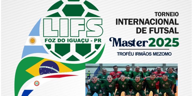 Equipe do Clube dos Oficiais da Paraíba participa do Torneio Internacional de Futsal Master em Foz do Iguaçú
