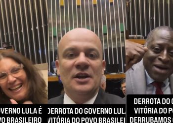Por 383 votos a 98 Câmara derruba decreto de Lula aumentando IOF e deputado Cabo Gilberto comemora