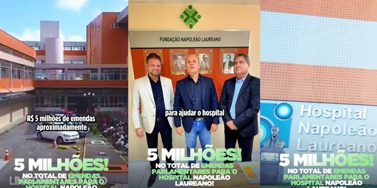 Deputado Cabo Gilberto: “R$ 5 milhões ao Hospital Laureano”, referência no diagnóstico e tratamento do câncer