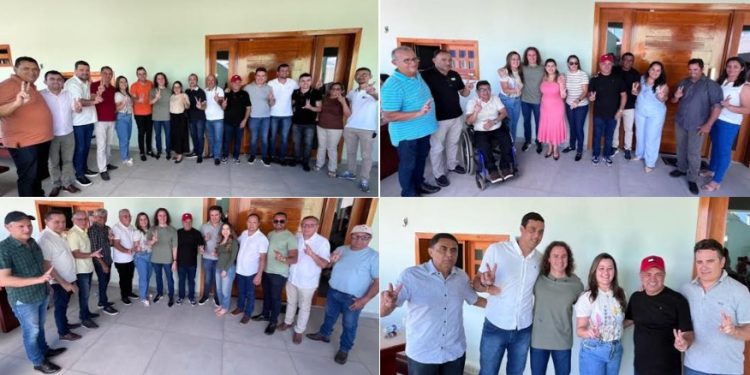 Veneziano se reúne com prefeitos da região do Rio do Peixe, no Sertão, e todos reafirmam apoio à sua reeleição