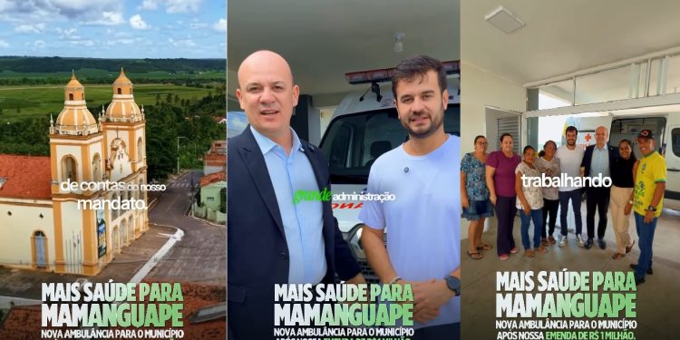 Prefeito de Mamanguape agradece destinação de quase R$ 1 milhão à saúde pelo deputado Cabo Gilberto