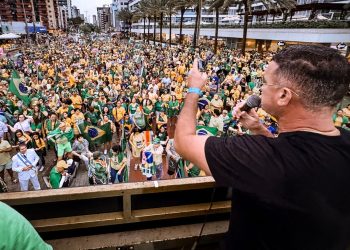 Deputado Sargento Neto faz discurso forte durante ato realizado no “7 de setembro” em João Pessoa