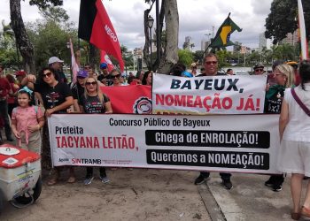 Aprovados no concurso de Bayeux vão às ruas no 7 de setembro e cobram “Nomeação Já” e independência aos concursados