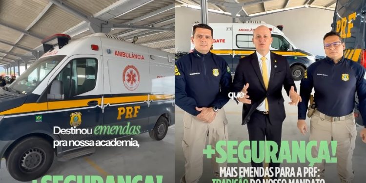 Deputado Cabo Gilberto destina recursos para fortalecer ações e serviços prestados pela PRF à população na Paraíba
