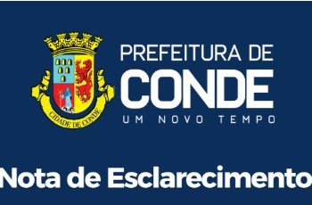 Prefeitura de Conde esclarece decisão administrativa judiciária de retornar cartório de Conde para Alhandra