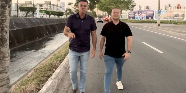 A pedido de Plínio Gomes, deputado Sargento Neto vai destinar emenda para guard rail na Avenida Canal