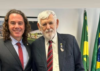 Deputado federal Luiz Couto, do PT, anuncia apoio à reeleição do senador Veneziano Vital