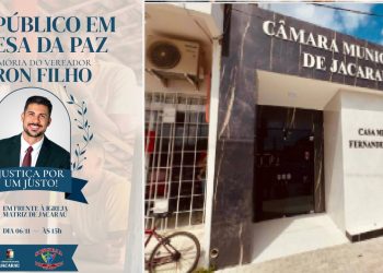 População vai às ruas em Ato Público Pela Paz na cidade de  Jacaraú, em memória do vereador Peron Filho