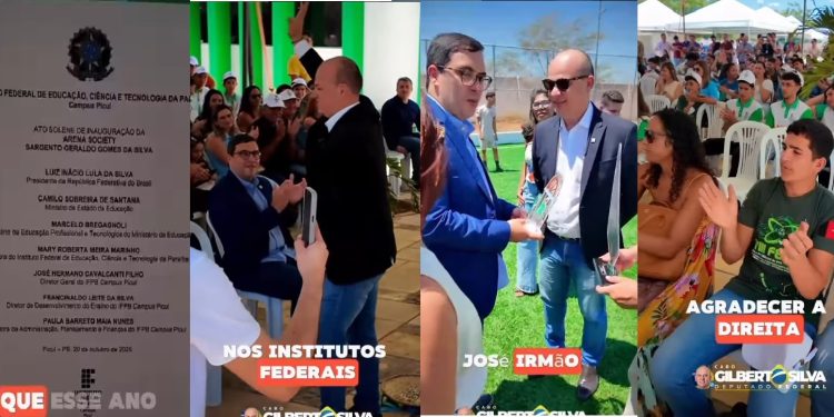 IFPB de Picuí homenageia deputado Cabo Gilberto, e parlamentar garante mais recursos para educação