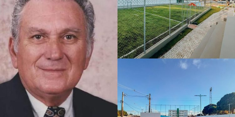 Jackson Alvino anuncia inauguração da praça prefeito Severino Maroja em frente ao estádio Teixeirão